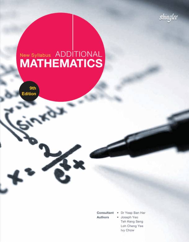 New Syllabus Additional Mathematics